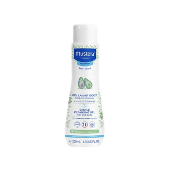 Mustela Gel Lavant Doux 200ml - Soin Peau Bébé | Kermatone