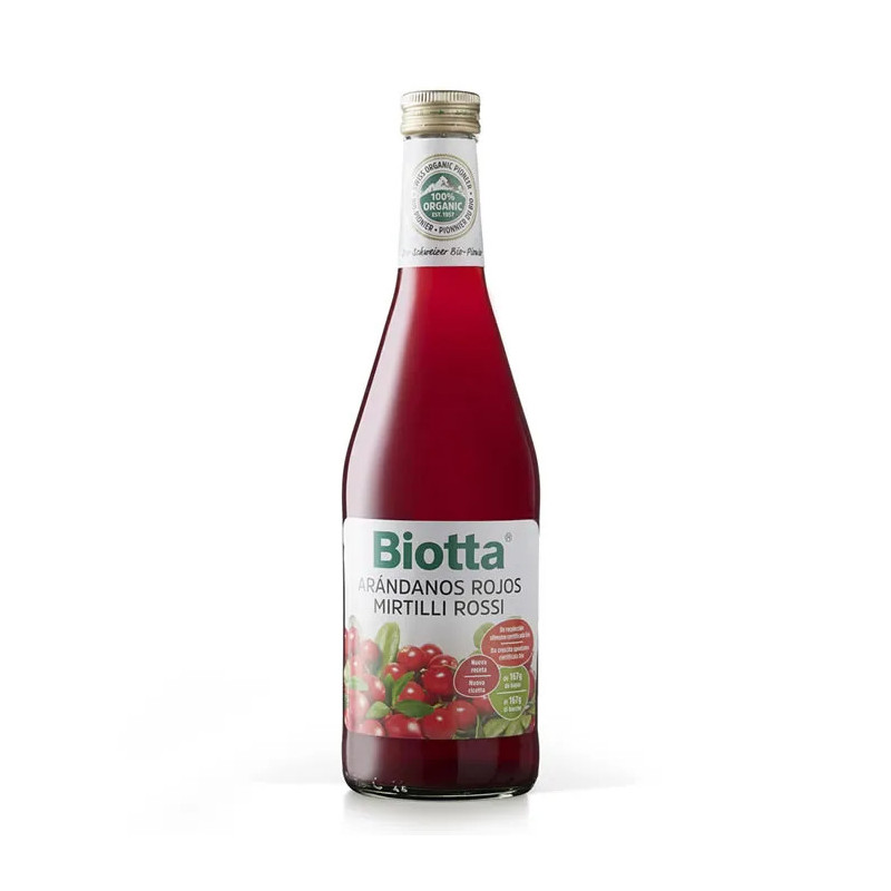 A Voguel Biotta Canneberges 500ml - Jus Bio | Kermatone
