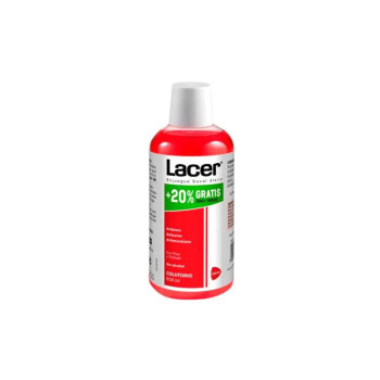 Lacer Bain De Bouche 600ml | Fraîcheur Instantanée avec Kermatone