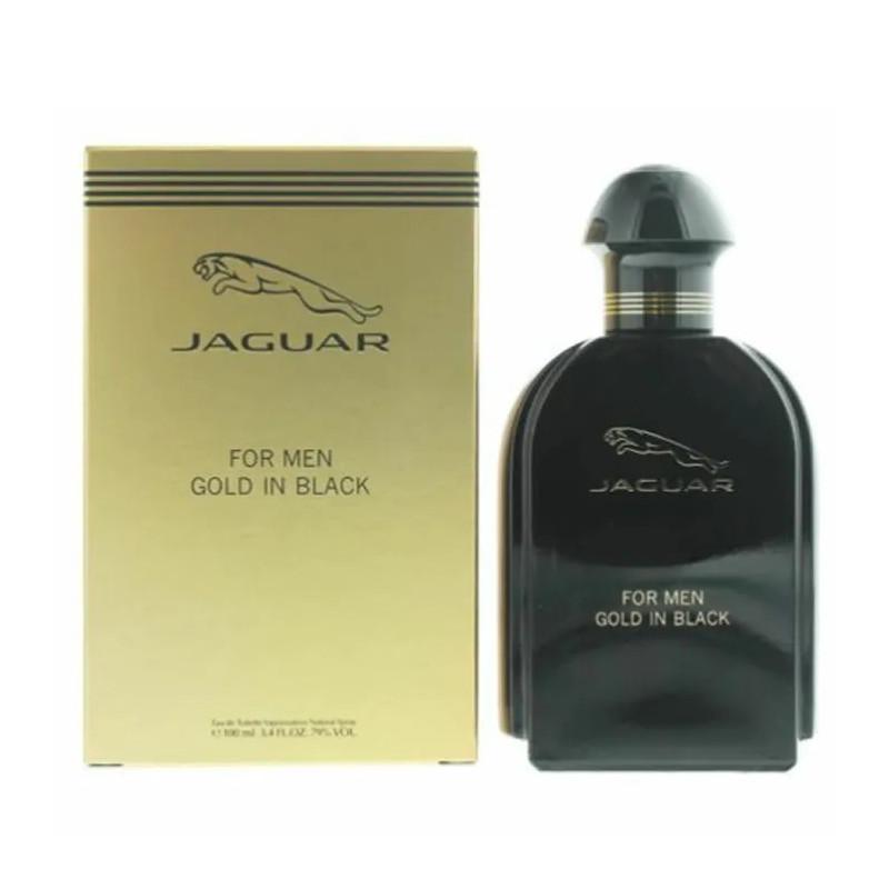 Jaguar For Men Gold In Black - Eau De Toilette 100ml Kermatone