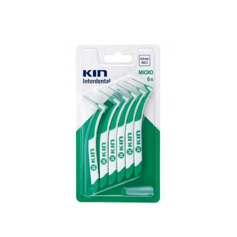 Kin Micro Interdental Brush 6 Uts - Hygiène bucco-dentaire Kermatone
