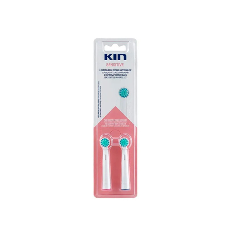 Kin Electric Brush Sensitive Spare - Nettoyage Doux Kermatone