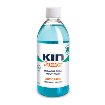 Kin Junior Bain de bouche 500ml - Hygiène buccale enfant Kermatone