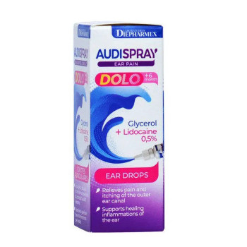 Audispray Dolo Douleur De L'oreille 7g - Soulagement rapide Kermatone