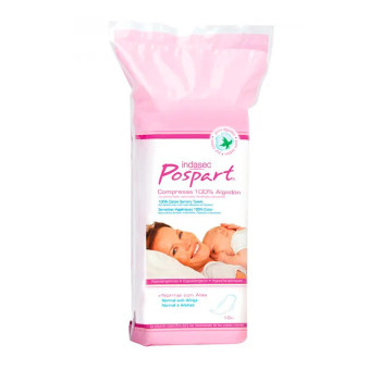 Indasec Serviettes Post-Partum 10U - Confort et Sécurité | Kermatone