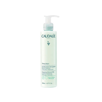 Caudalie Vinoclean Lait d'Amande 200ml - Nettoyage Doux Kermatone