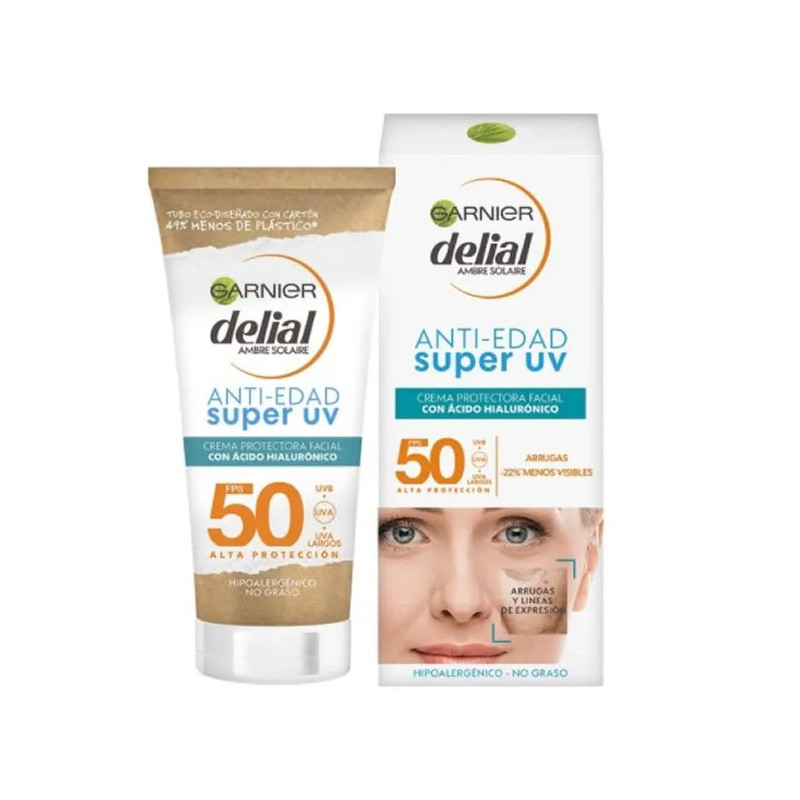 Crème Faciale Anti-Age SPF50 - Protection Ultra Efficace | Kermatone