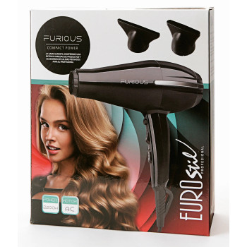 Achetez le Sèche-Cheveux Eurostil Furius Compact 2200W - Kermatone