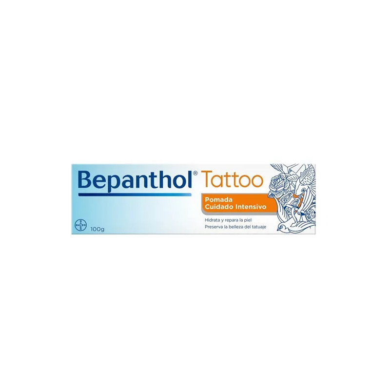 Bepanthol Tattoo Pomade 100g - Soin idéal pour votre tatouage | Kermatone