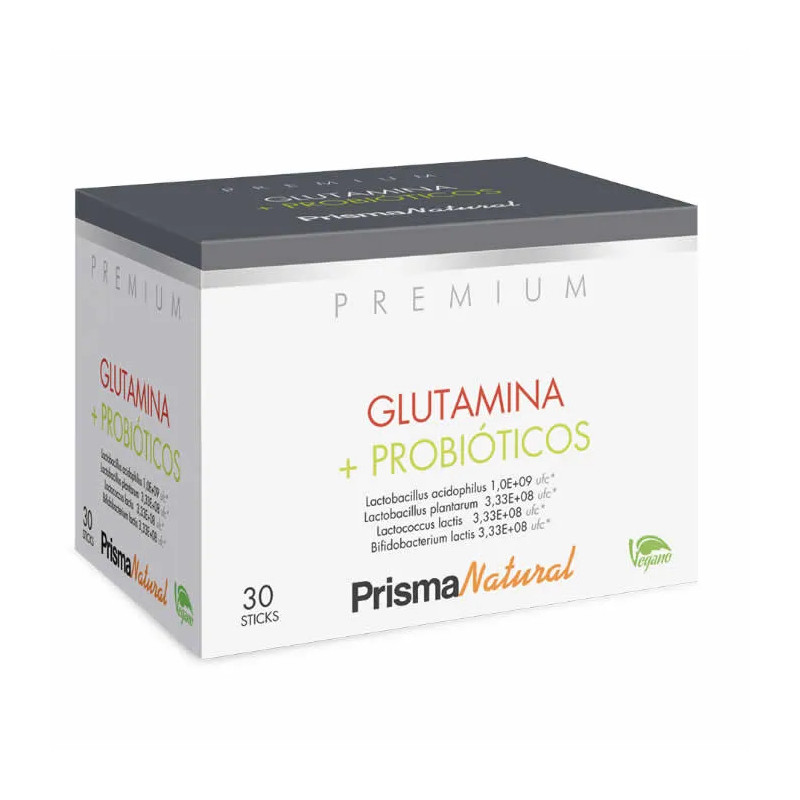 Glutamine et Probiotiques - Prisma Natural | Kermatone