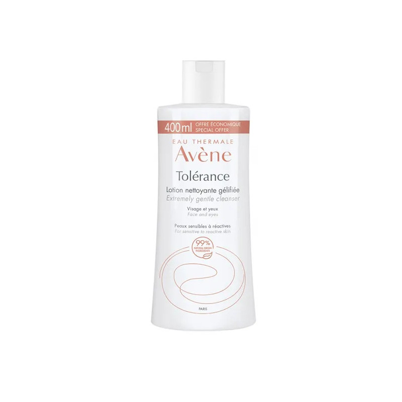 Avène Tolérance Lotion Nettoyante Gélifiée 400 ml - Kermatone