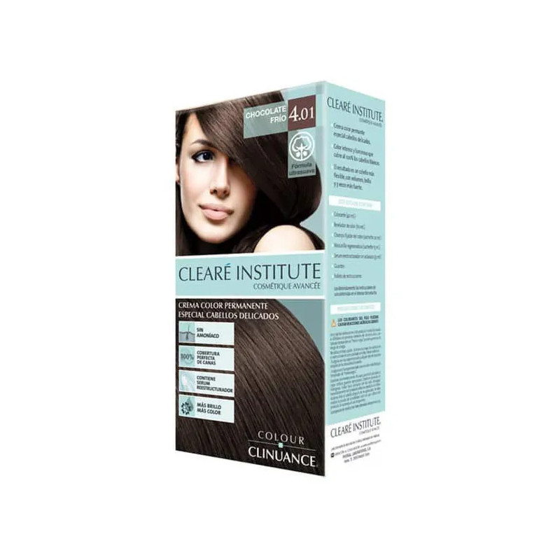 Teinture Colour Clinuance 4.01 - Châtain Froid - Kermatone
