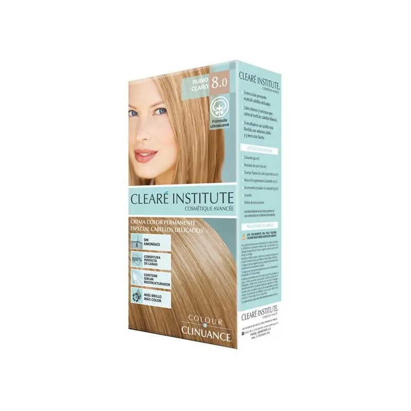 Colour Clinuance 8.0 Light Blonde - Couleur Éclatante | Kermatone
