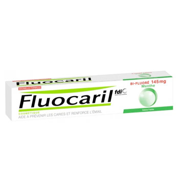 Fluocaril Bi-Fluoride Pâte Menthe 75ml - Protection Dentaire Kermatone