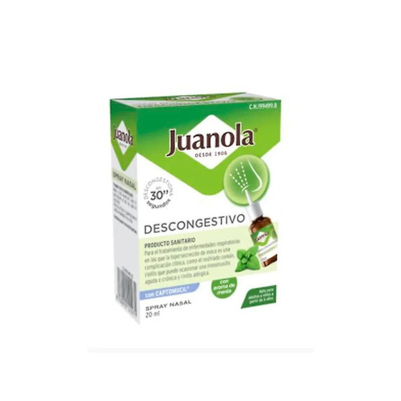 Spray Nasal Décongestant Juanola 20ml - Kermatone