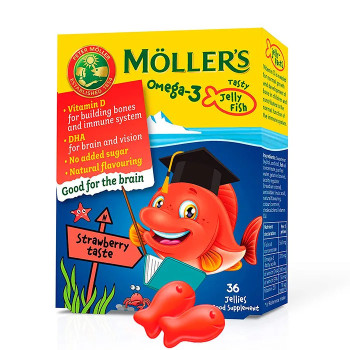Moller's Omega-3 45U - Complément bien-être essentiel | Kermatone