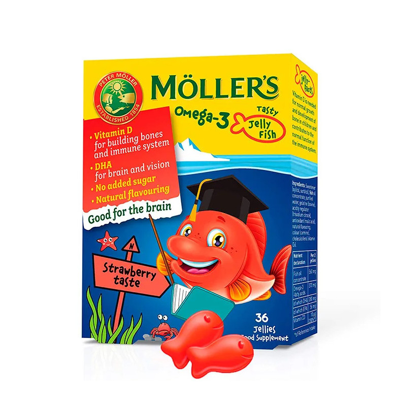 Moller's Omega-3 45U - Complément bien-être essentiel | Kermatone