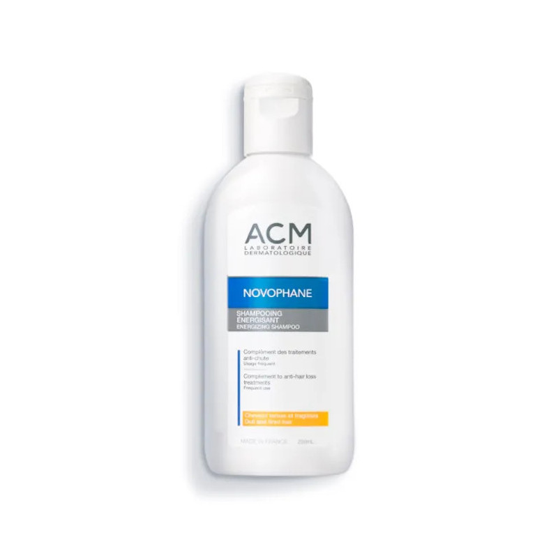 ACM Novophane Shampooing Énergisant - Cheveux Revitalisés | Kermatone