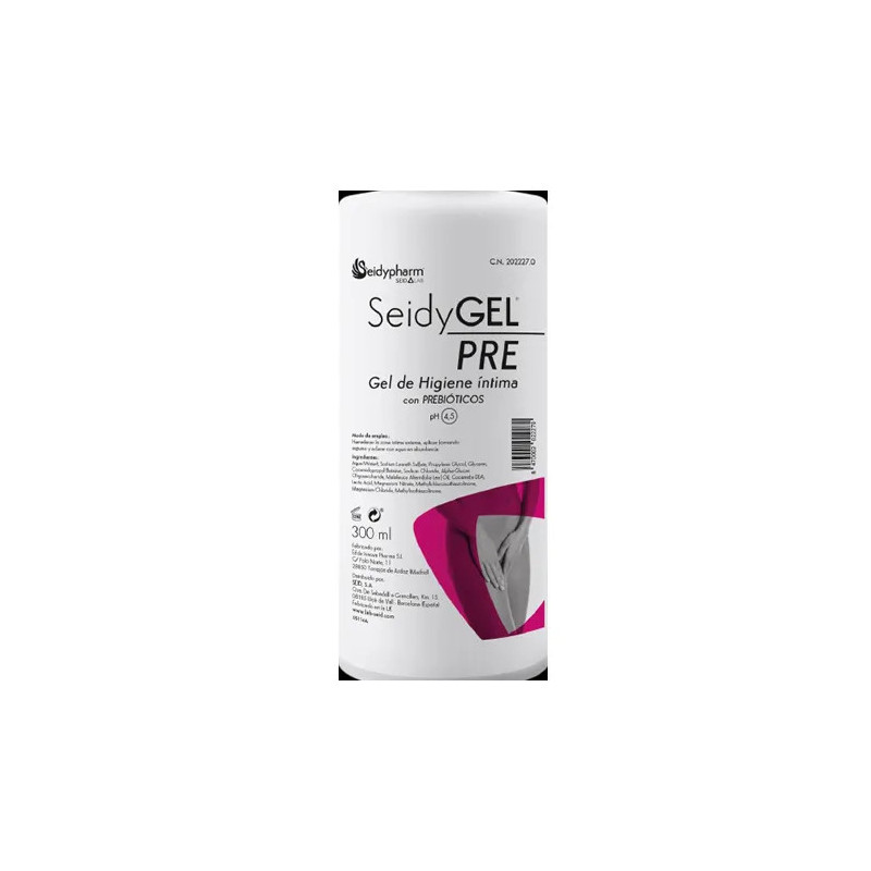 Seidy Gel Pré-Hygiène Intime 300ml - Douceur au quotidien | Kermatone