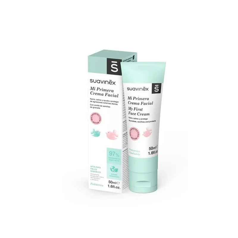 Crème Hydratante Visage Bébé Suavinex 50ml | Kermatone