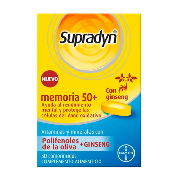 Supradyn Memory 50+ - Améliorez votre mémoire facilement | Kermatone