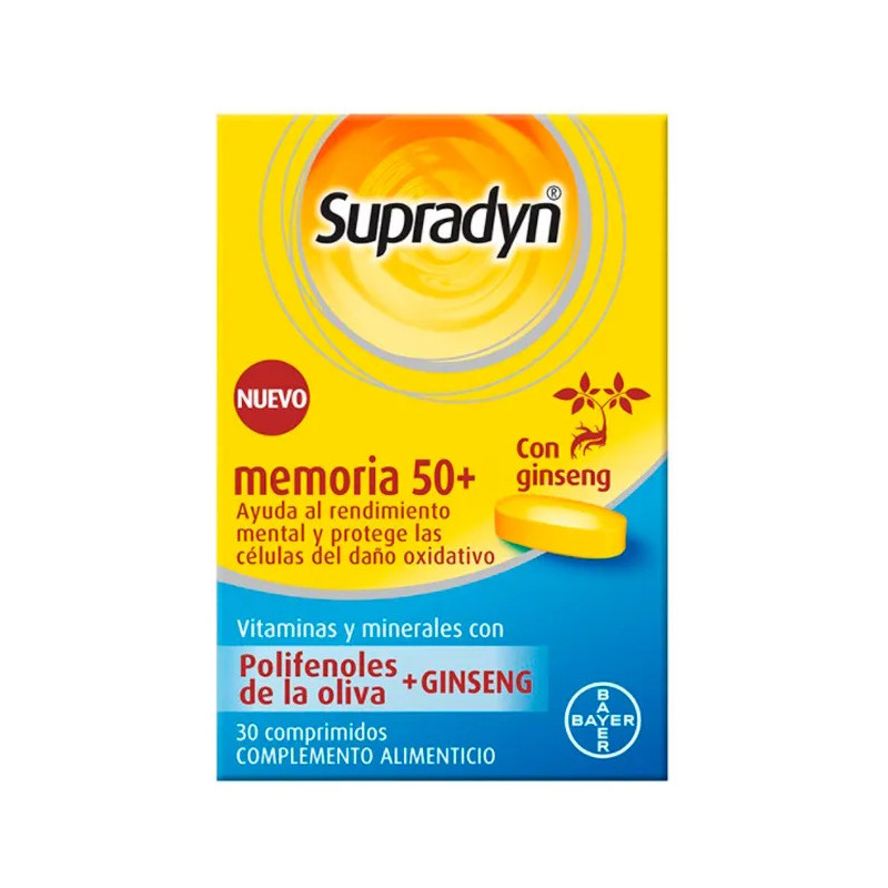 Supradyn Memory 50+ - Améliorez votre mémoire facilement | Kermatone