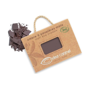 Fard à Paupières Brun Intense Mat – Couleur Caramel | Kermatone