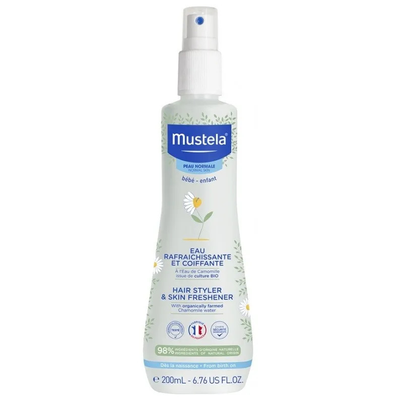 Eau Coiffante Rafraîchissante Mustela 200ml - Kermatone