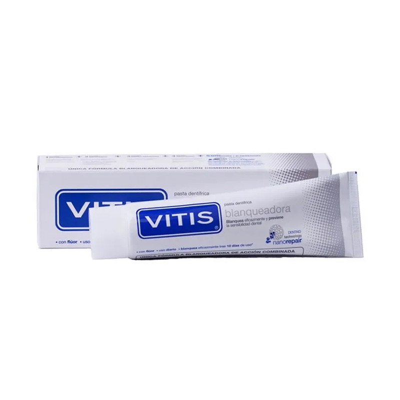 Dentifrice Blanchissant Vitis 150ml - Sourire Éclatant | Kermatone