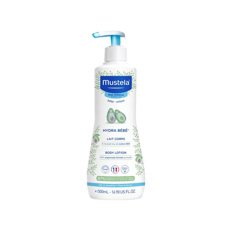 Mustela Hydra Bébé Body 500ml - Hydratation intense | Kermatone