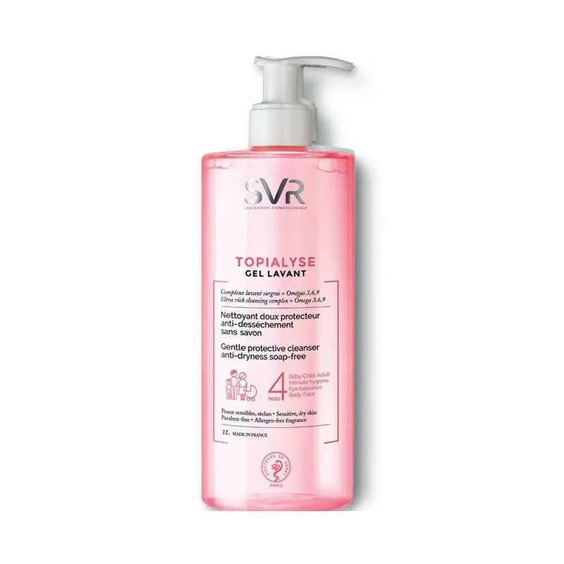 SVR Nettoyant Doux Sans Savon 1000ml - Kermatone