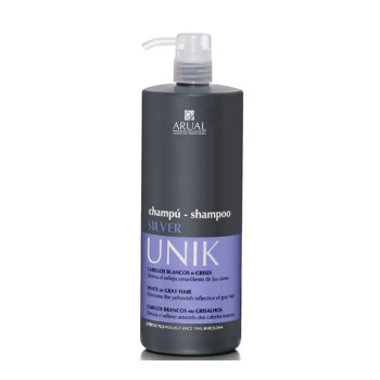 Arual Unik Silver Shampooing 1000ml - Éclat et Brillance | Kermatone