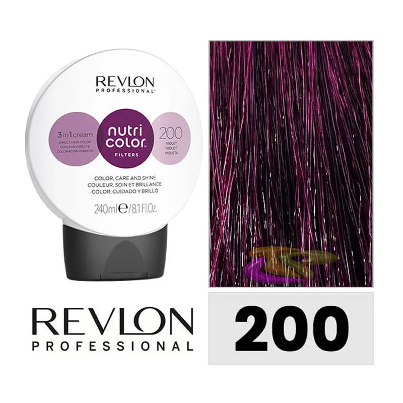 Revlon Nutri Color Filters Toning 200 - Éclat et Nutrition | Kermatone