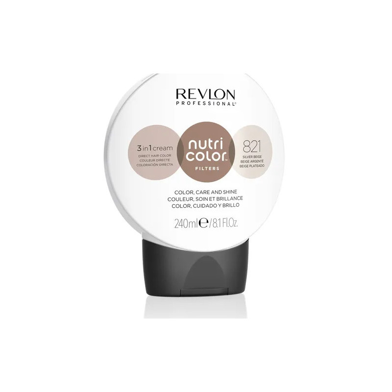 Revlon Nutri Color Filters 821 Silver Beige - Tonification Kermatone