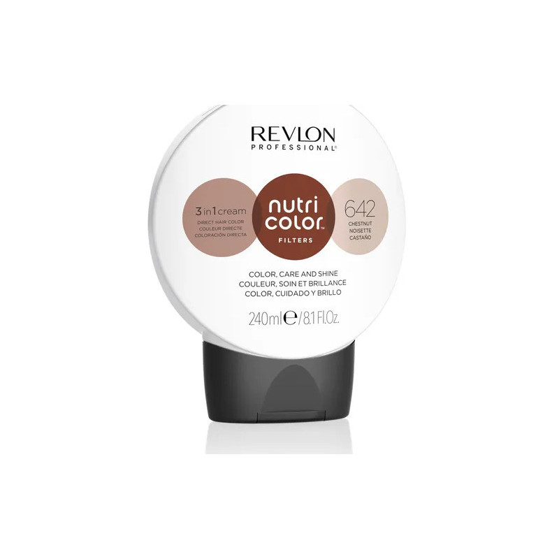 Soin tonifiant Revlon Nutri Color - Châtain Kermatone