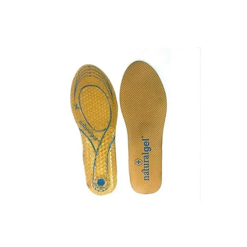 Semelles en Gel Naturalgel Homme Taille 43-46 - Kermatone