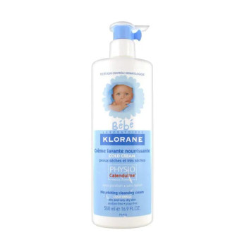 Crème Nettoyante Douce Klorane Baby 500ml - Kermatone