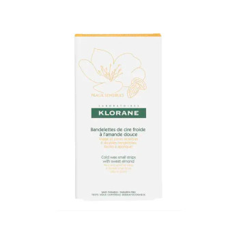 Klorane Bandes Cire Froid Visage - Épilation Efficace Kermatone