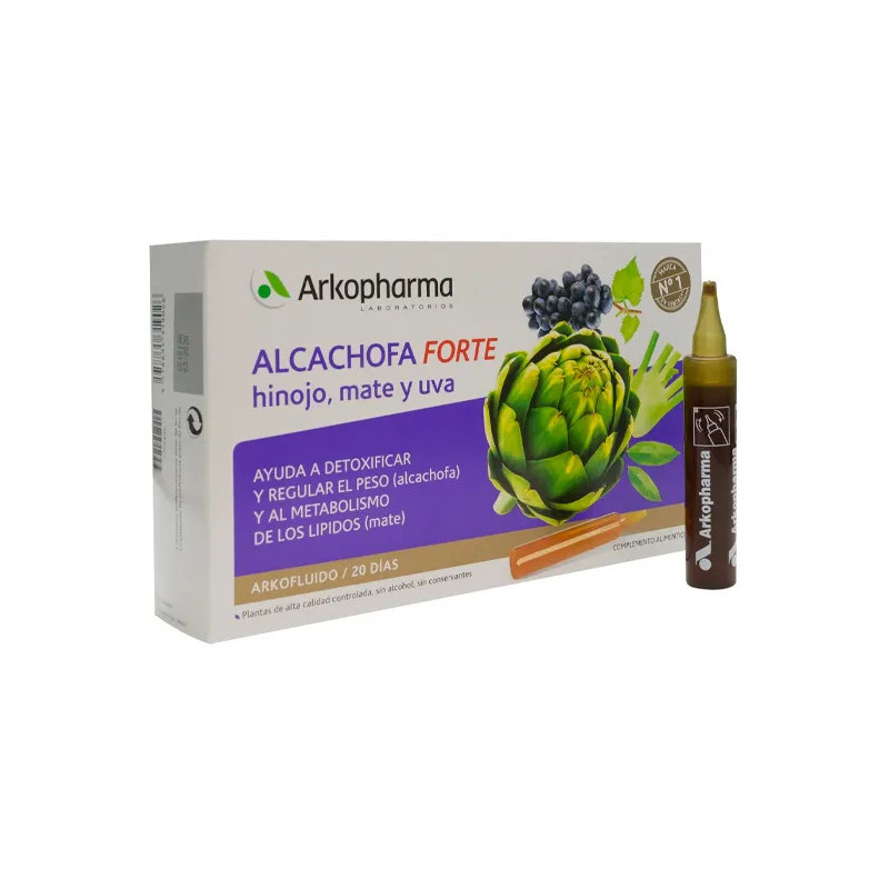 Arkopharma Arkofluido Artichaut Forte - Bien-être Digestif Kermatone