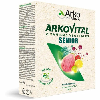 Vitamines & Minéraux Senior 50+ | Arkovital Kermatone