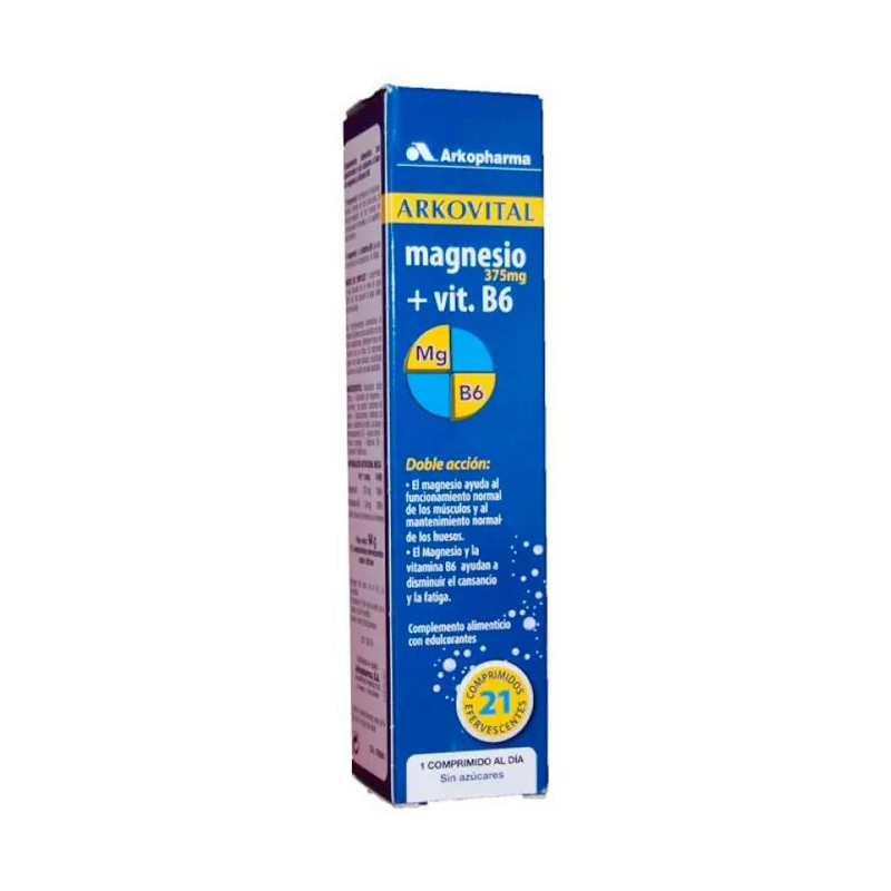 Arkopharma Arkovital Magnésium 375mg Effervescent - Kermatone