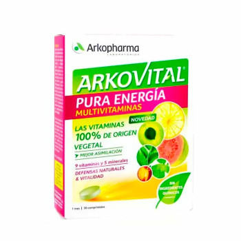 Arkopharma Arkovital Pure Multivitamins - Vitalité Boostée | Kermatone