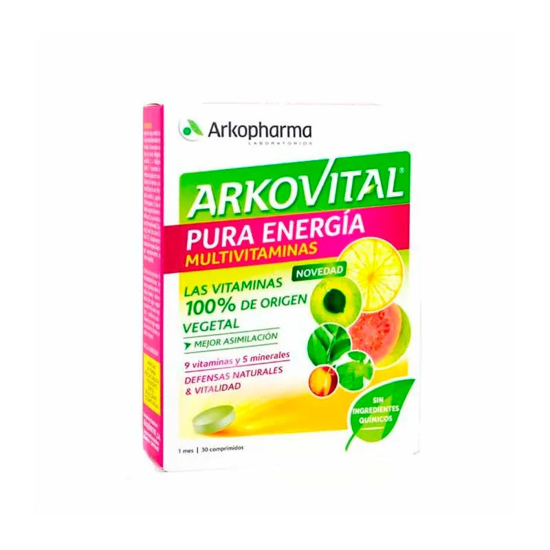 Arkopharma Arkovital Pure Multivitamins - Vitalité Boostée | Kermatone