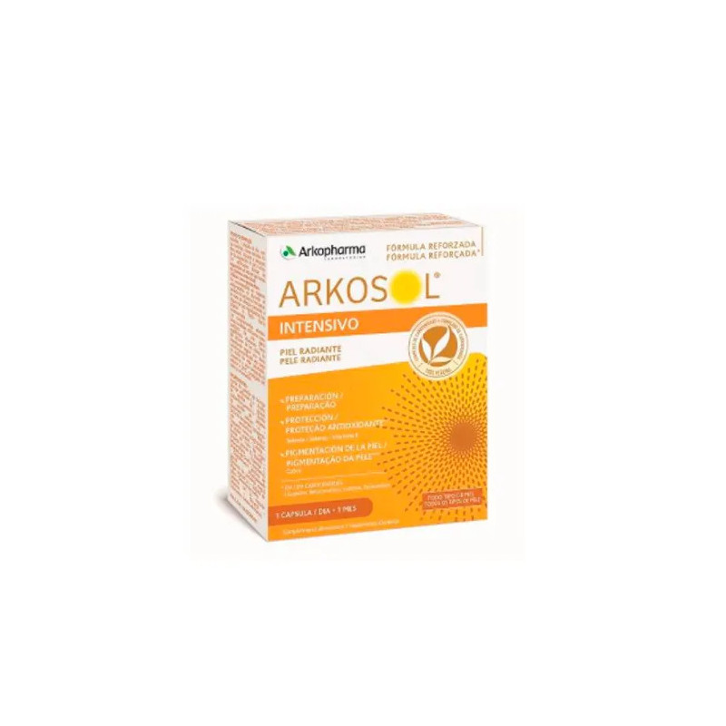 Arkosol Intensive 30 Tablettes - Préparation Solaire | Kermatone