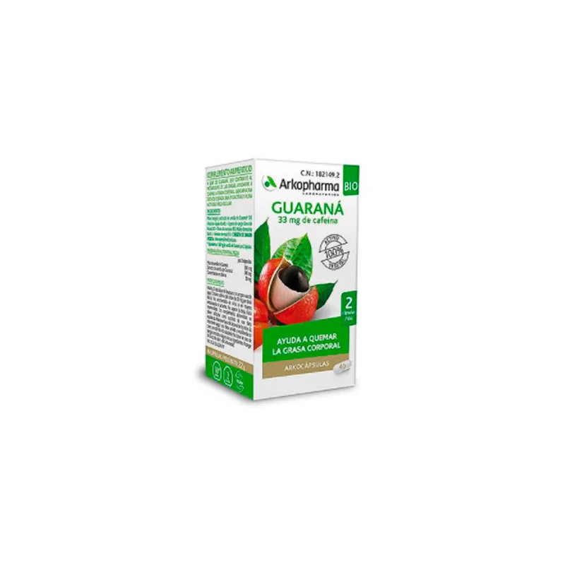 Arkopharma Guarana 45 Capsules - Énergie Naturelle | Kermatone