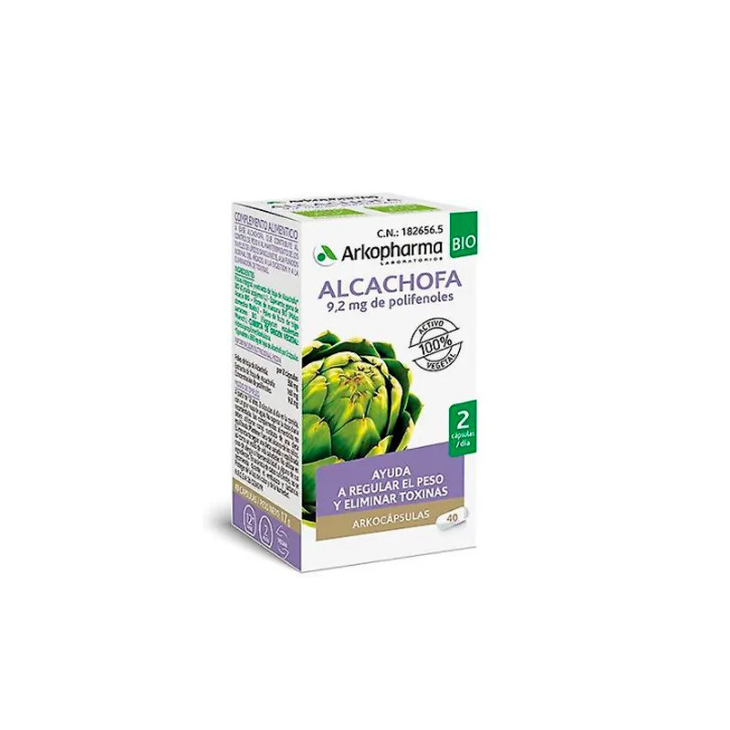 Arkopharma Artichoke 40 Capsules - Digestion & Bien-être Kermatone