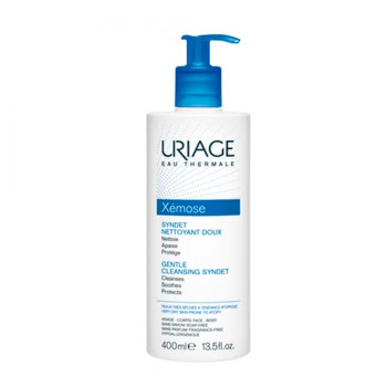 Uriage Xemose Syndet 400ml - Gel Lavant Hydratant | Kermatone