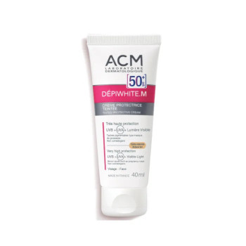 ACM Dépiwhite.M Crème Tannante SPF50+ - Protégez votre peau | Kermatone