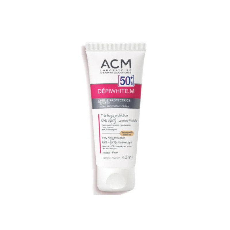 ACM Dépiwhite.M Crème Tannante SPF50+ - Protégez votre peau | Kermatone