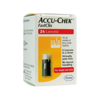 Accu-Chek Fastclix Lancettes - Prélèvement facile | Kermatone